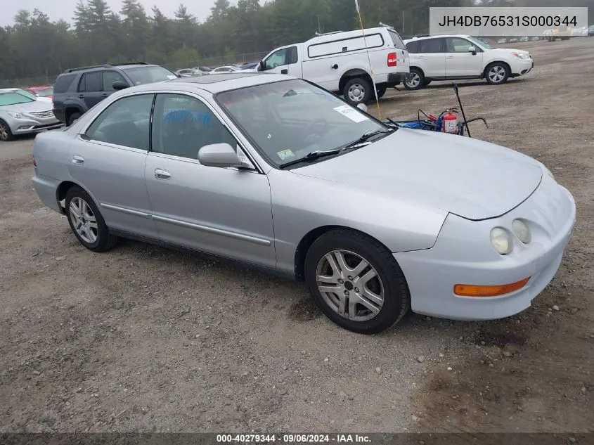 JH4DB76531S000344 2001 Acura Integra Ls