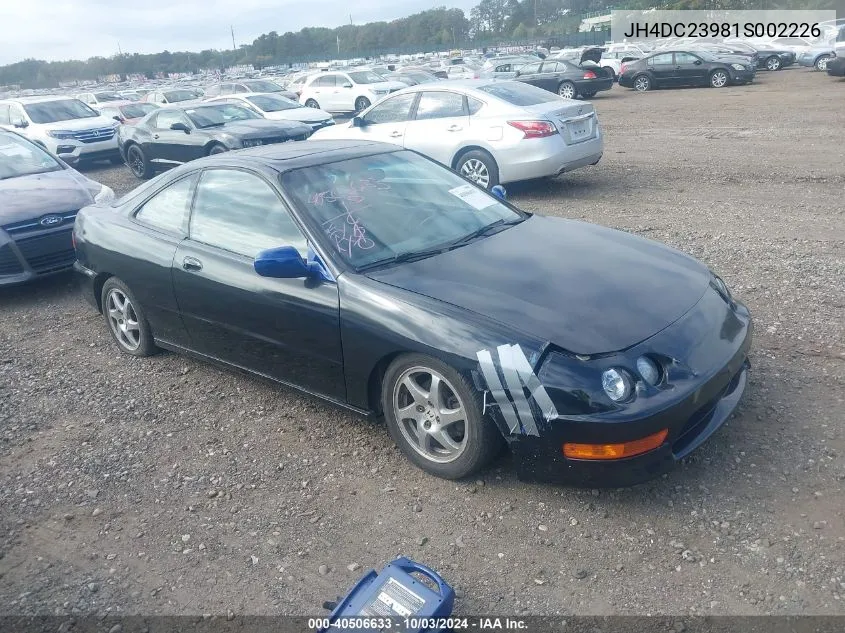 2001 Acura Integra Gs-R VIN: JH4DC23981S002226 Lot: 40506633