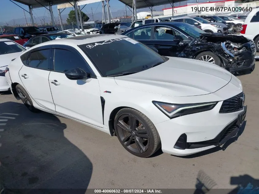 2023 Acura Integra A-Spec W/ Technology VIN: 19UDE4H67PA009660 Lot: 40060632