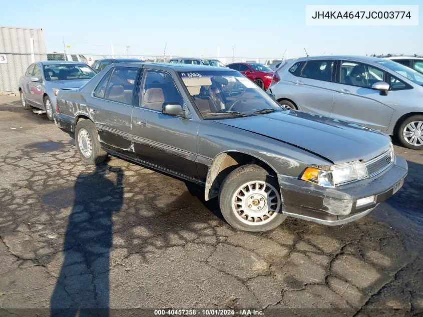 1988 Acura Legend Sr VIN: JH4KA4647JC003774 Lot: 40457358