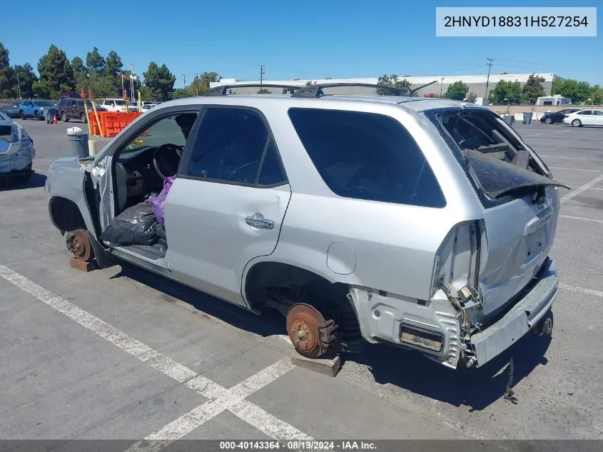 2HNYD18831H527254 2001 Acura Mdx