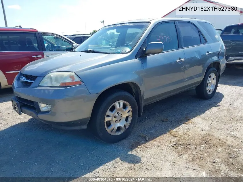 2001 Acura Mdx VIN: 2HNYD182X1H527330 Lot: 40304373