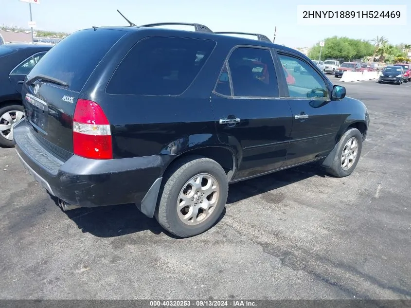 2HNYD18891H524469 2001 Acura Mdx