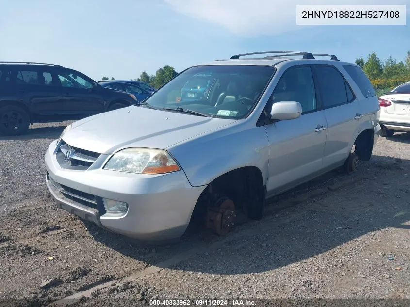 2HNYD18822H527408 2002 Acura Mdx