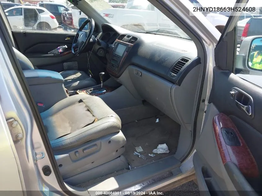 2HNYD18663H524608 2003 Acura Mdx