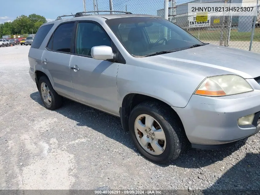 2003 Acura Mdx VIN: 2HNYD18213H525307 Lot: 40306291