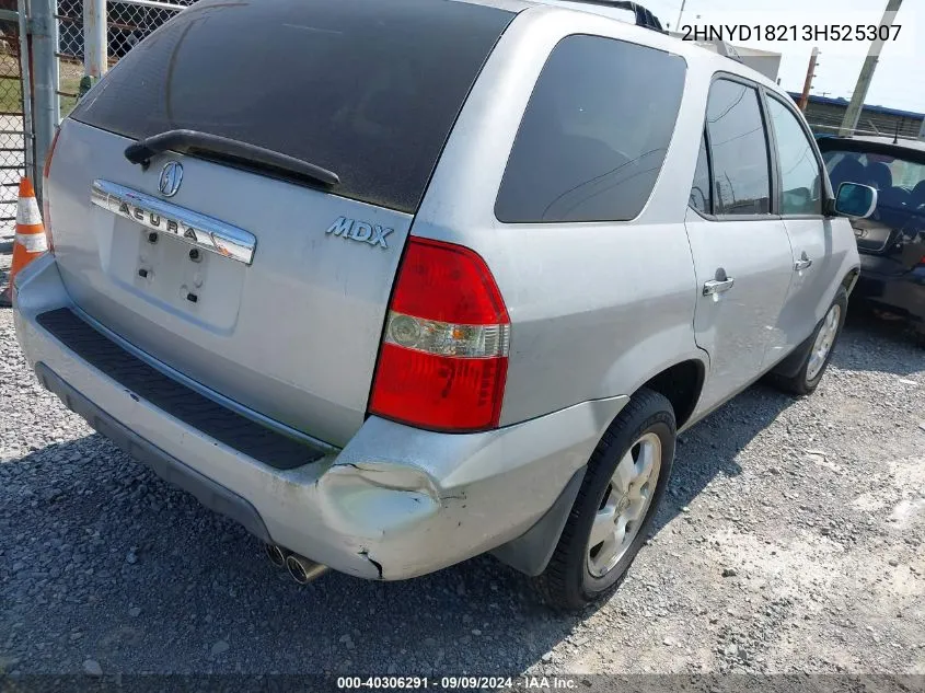 2003 Acura Mdx VIN: 2HNYD18213H525307 Lot: 40306291