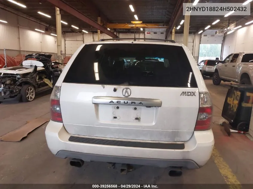 2HNYD18824H502432 2004 Acura Mdx