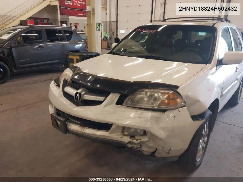 2HNYD18824H502432 2004 Acura Mdx