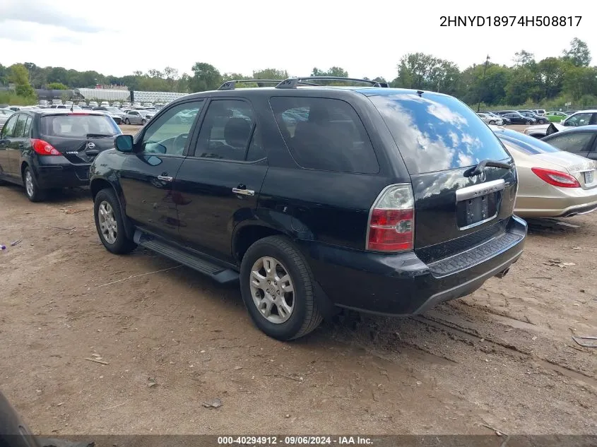 2HNYD18974H508817 2004 Acura Mdx