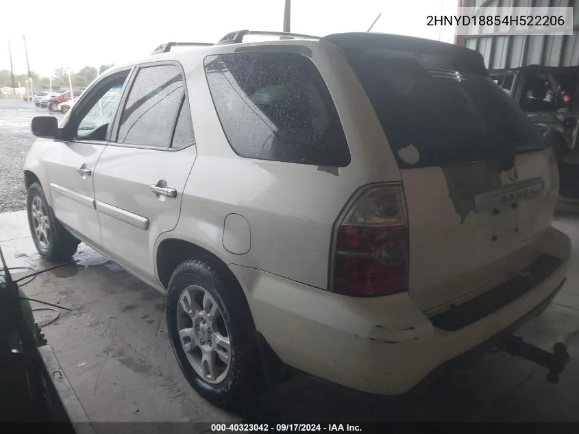 2HNYD18854H522206 2004 Acura Mdx Touring