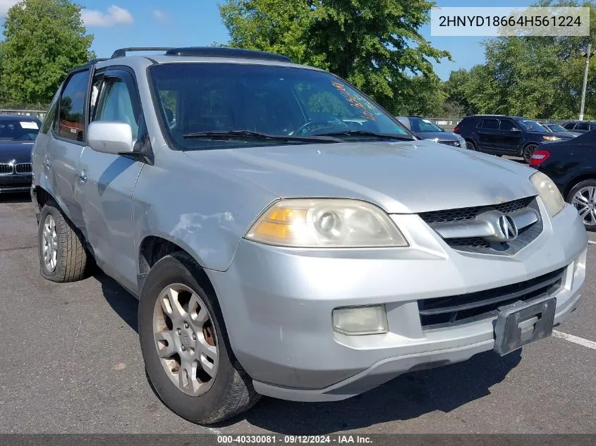 2004 Acura Mdx Touring VIN: 2HNYD18664H561224 Lot: 40330081