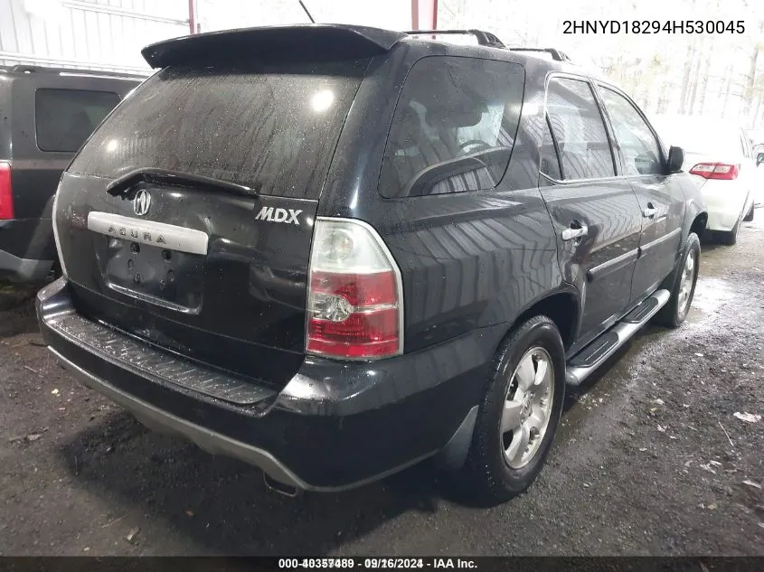 2004 Acura Mdx VIN: 2HNYD18294H530045 Lot: 40357489