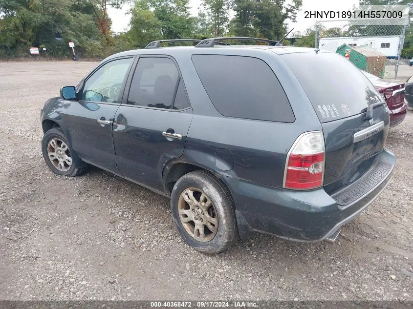 2004 Acura Mdx VIN: 2HNYD18914H557009 Lot: 40368472