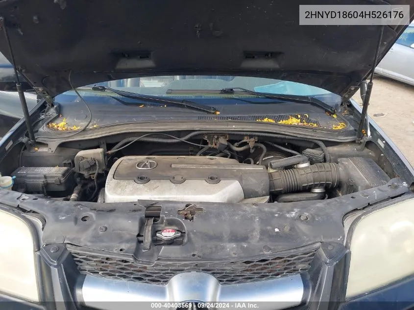 2HNYD18604H526176 2004 Acura Mdx Touring