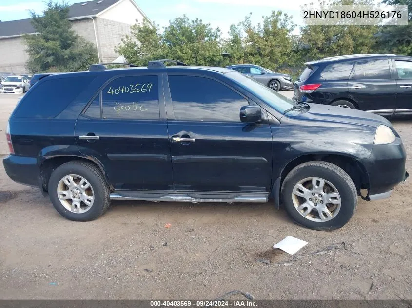 2HNYD18604H526176 2004 Acura Mdx Touring