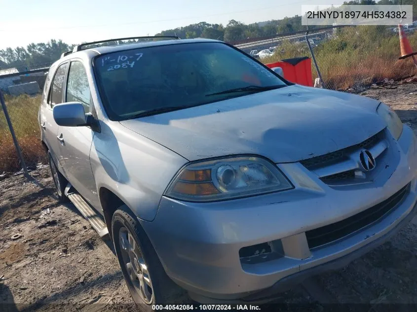 2HNYD18974H534382 2004 Acura Mdx