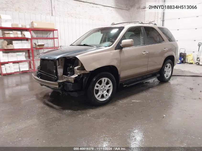 2004 Acura Mdx VIN: 2HNYD18834H513066 Lot: 40819378