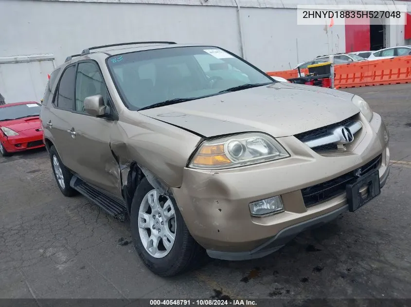 2005 Acura Mdx VIN: 2HNYD18835H527048 Lot: 40548791