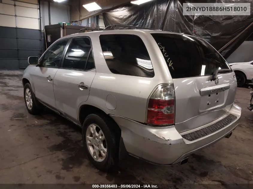 2HNYD18886H518010 2006 Acura Mdx