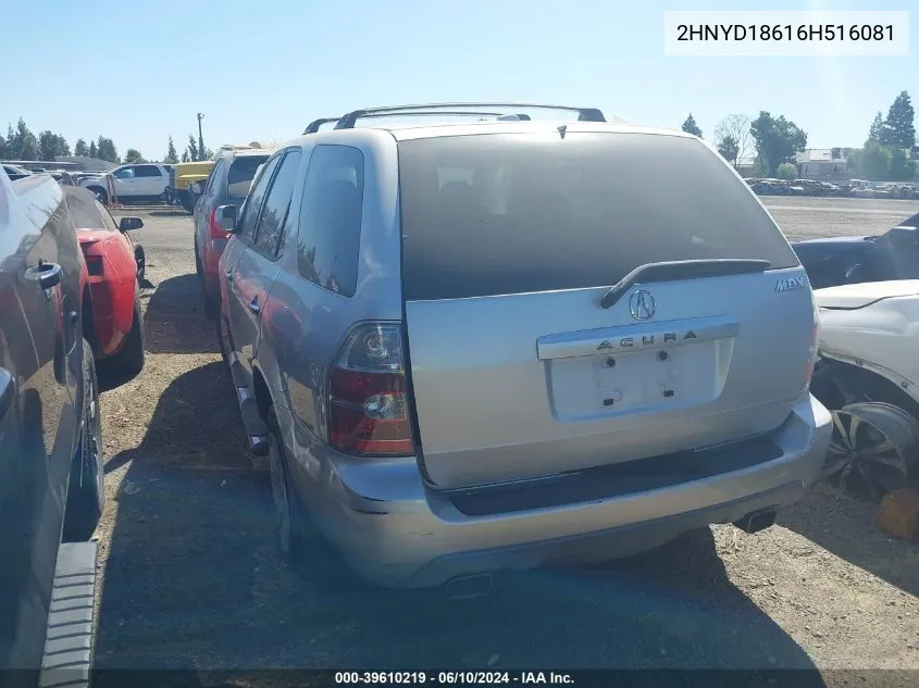 2HNYD18616H516081 2006 Acura Mdx Touring