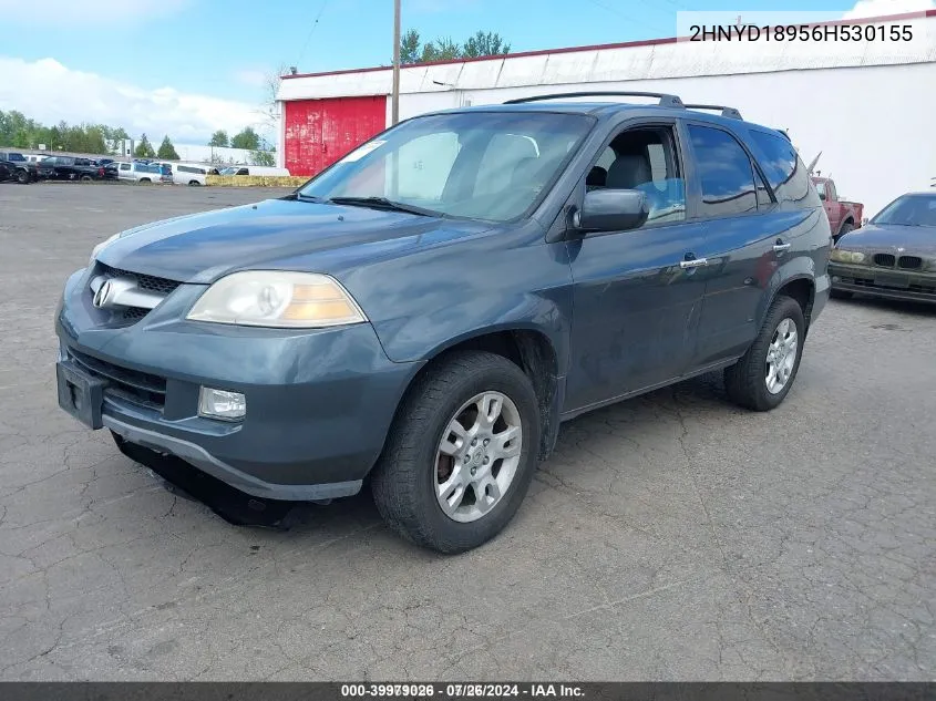 2006 Acura Mdx VIN: 2HNYD18956H530155 Lot: 39979026