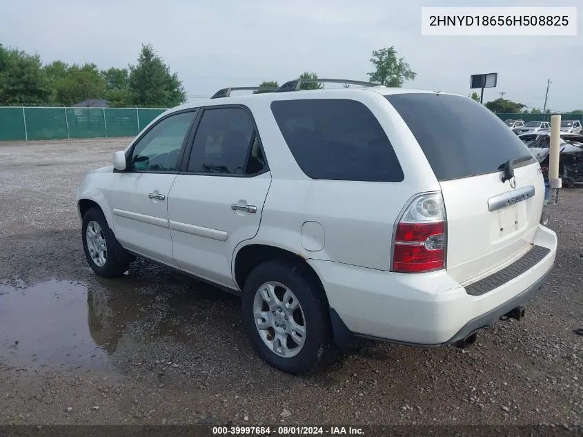 2006 Acura Mdx VIN: 2HNYD18656H508825 Lot: 39997684