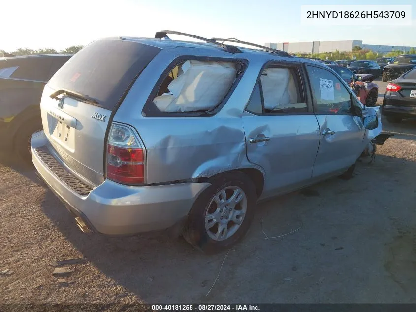 2HNYD18626H543709 2006 Acura Mdx