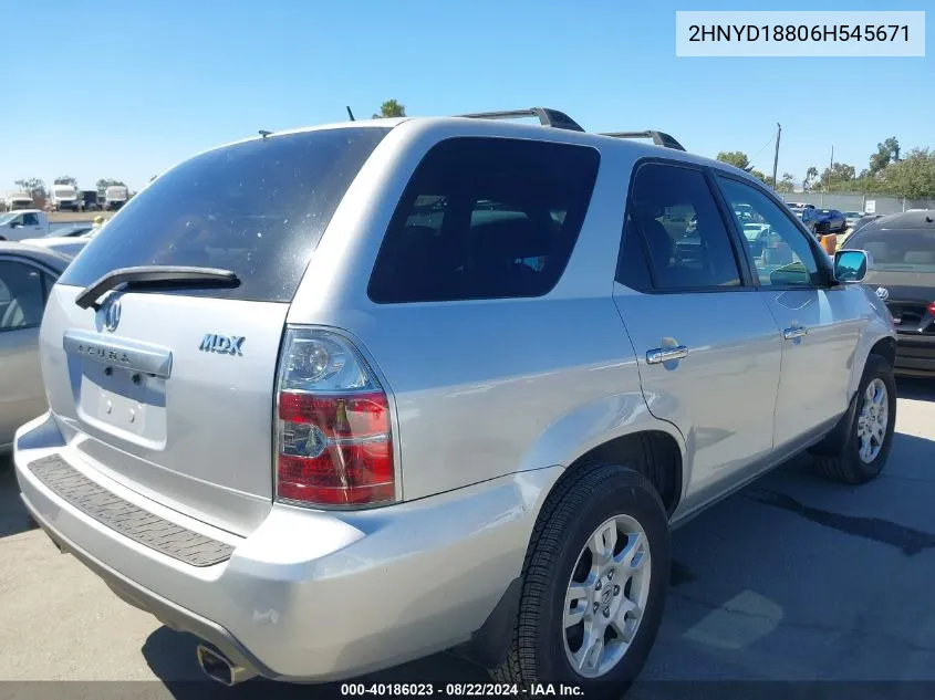 2HNYD18806H545671 2006 Acura Mdx