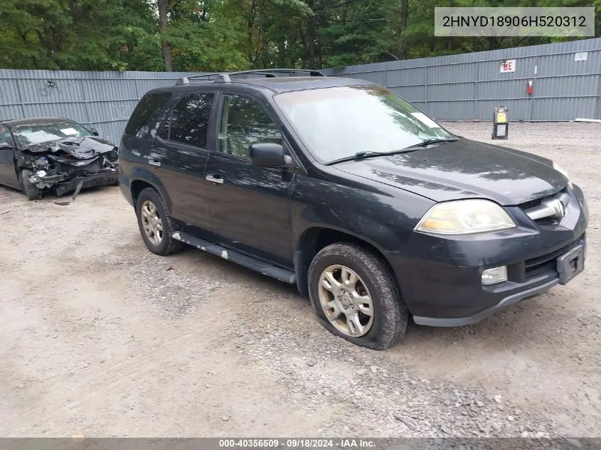 2HNYD18906H520312 2006 Acura Mdx