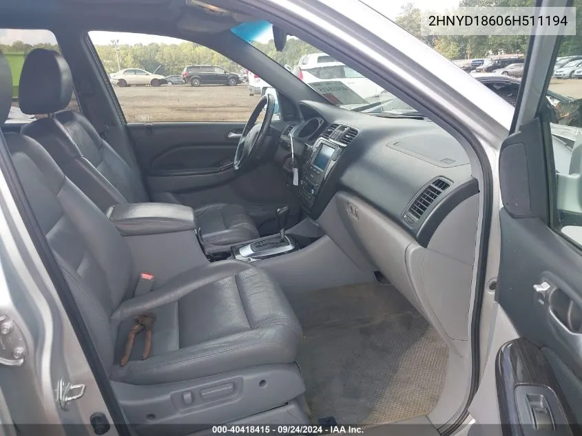 2HNYD18606H511194 2006 Acura Mdx