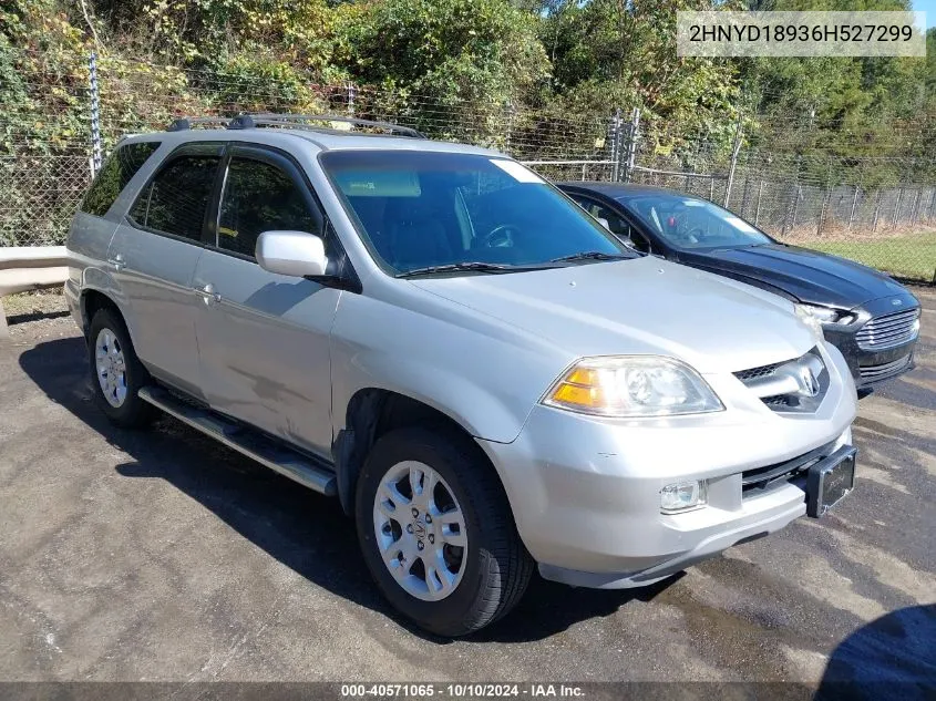 2006 Acura Mdx VIN: 2HNYD18936H527299 Lot: 40571065