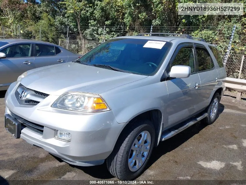 2006 Acura Mdx VIN: 2HNYD18936H527299 Lot: 40571065