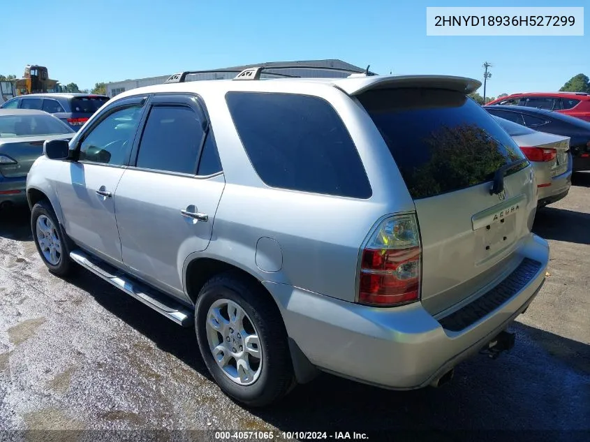 2006 Acura Mdx VIN: 2HNYD18936H527299 Lot: 40571065