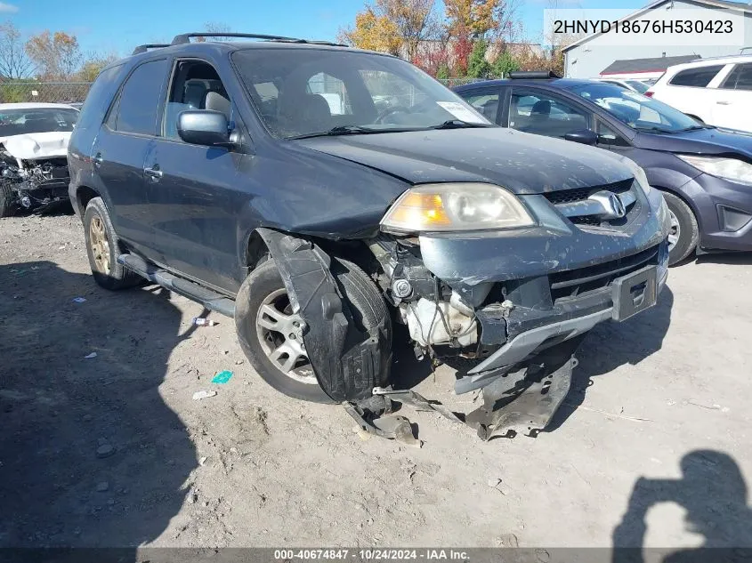 2006 Acura Mdx Touring VIN: 2HNYD18676H530423 Lot: 40674847