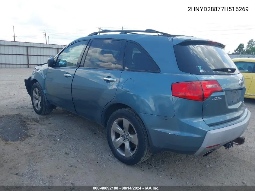 2HNYD28877H516269 2007 Acura Mdx Sport Package