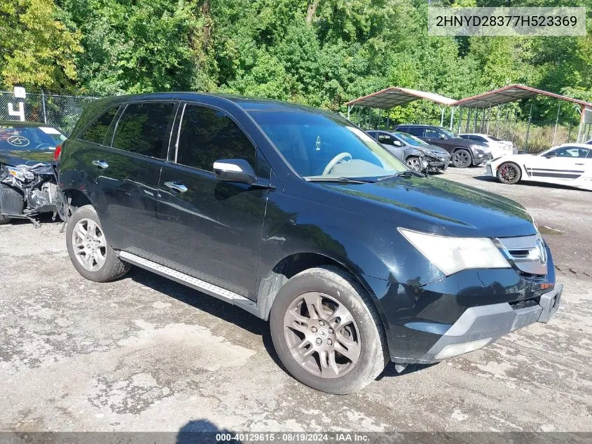 2HNYD28377H523369 2007 Acura Mdx Technology Package