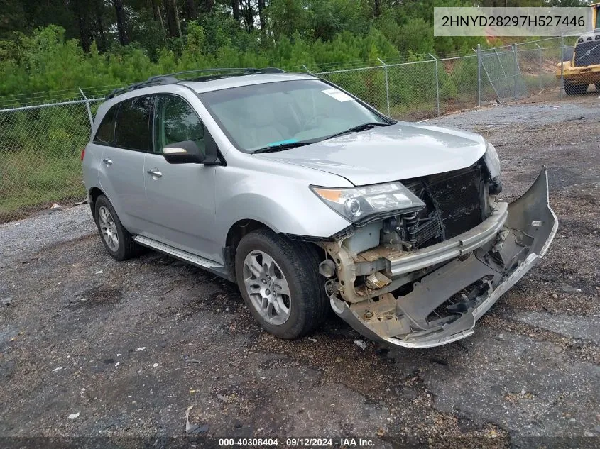 2007 Acura Mdx VIN: 2HNYD28297H527446 Lot: 40308404