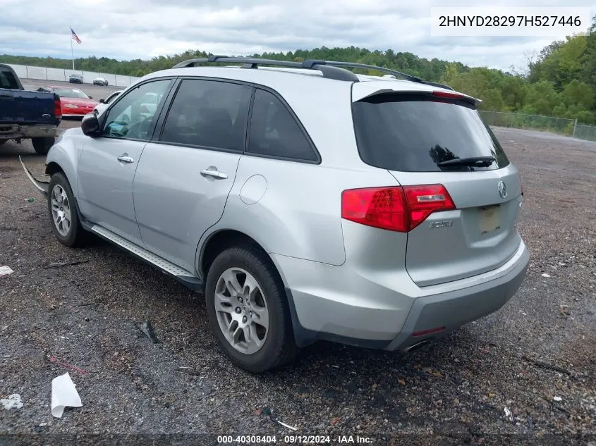 2007 Acura Mdx VIN: 2HNYD28297H527446 Lot: 40308404