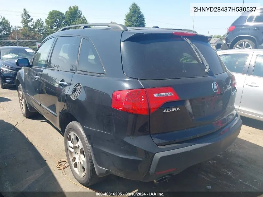 2HNYD28437H530537 2007 Acura Mdx Technology Package