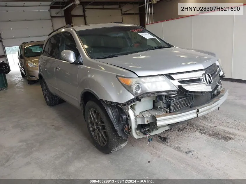 2HNYD28307H521690 2007 Acura Mdx Technology Package