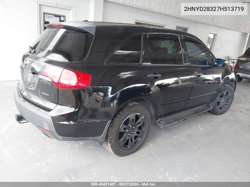 2HNYD28327H513719 2007 Acura Mdx Technology Package