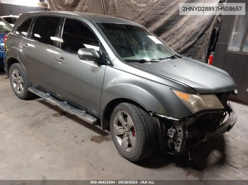 2HNYD28897H508657 2007 Acura Mdx Sport Package