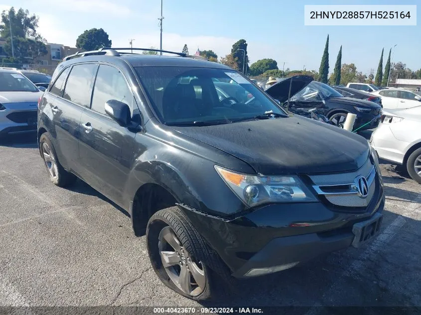 2HNYD28857H525164 2007 Acura Mdx Sport Package