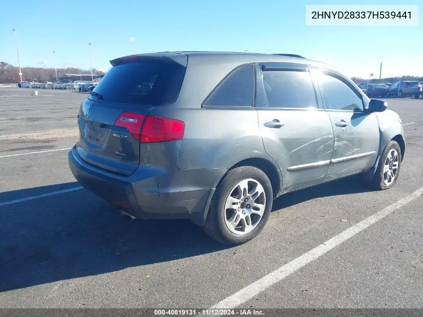 2HNYD28337H539441 2007 Acura Mdx Technology Package