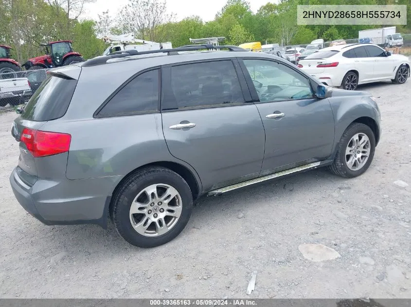 2HNYD28658H555734 2008 Acura Mdx Technology Package