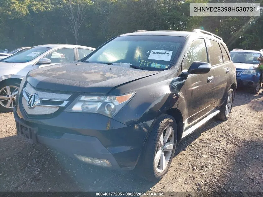 2HNYD28398H530731 2008 Acura Mdx Technology Package