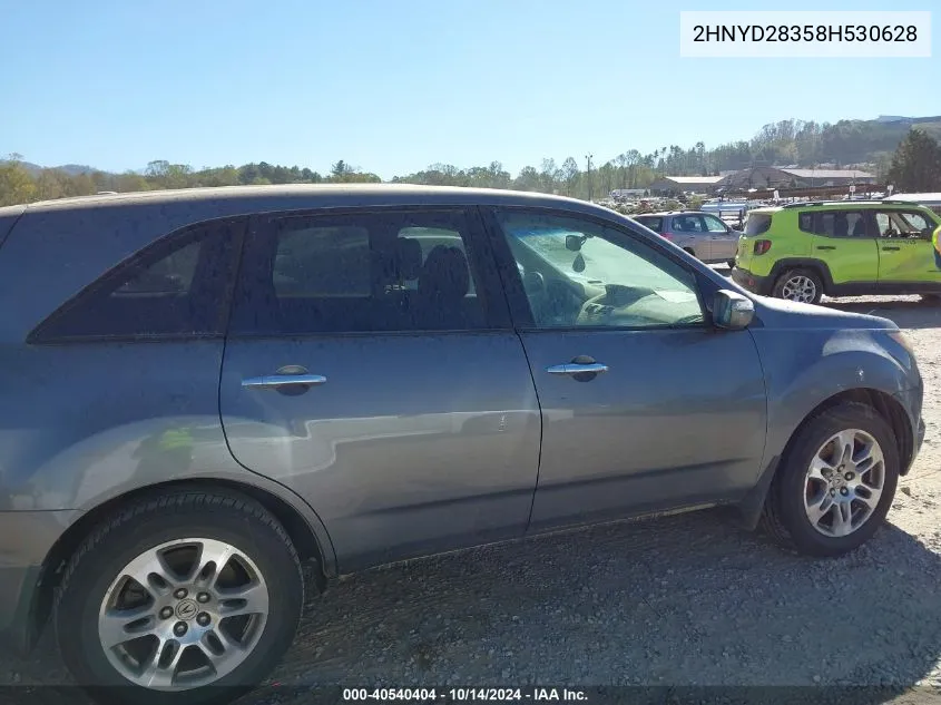 2008 Acura Mdx Technology Package VIN: 2HNYD28358H530628 Lot: 40540404