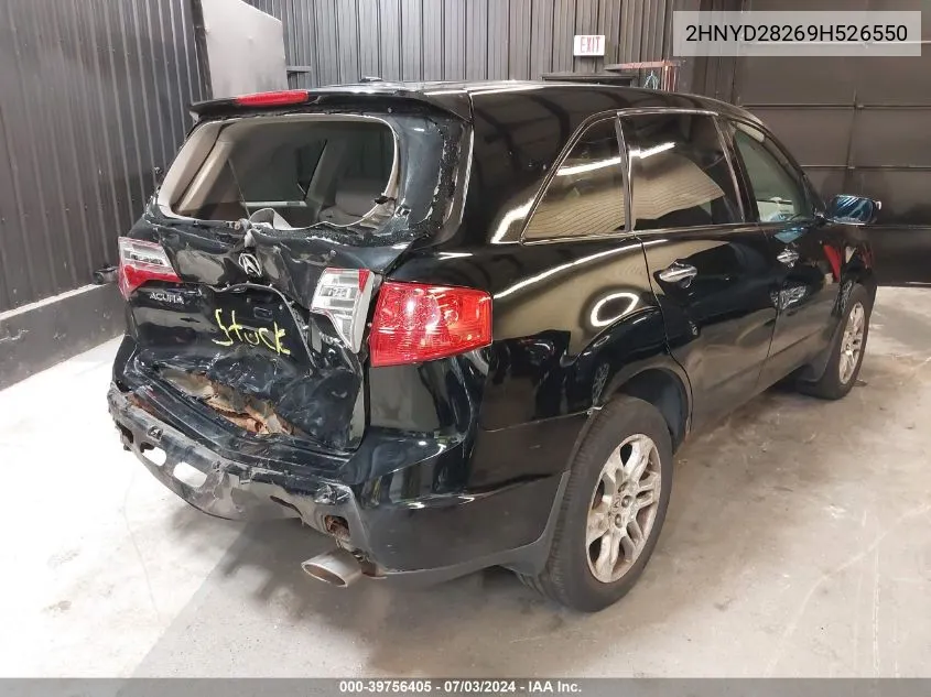 2HNYD28269H526550 2009 Acura Mdx