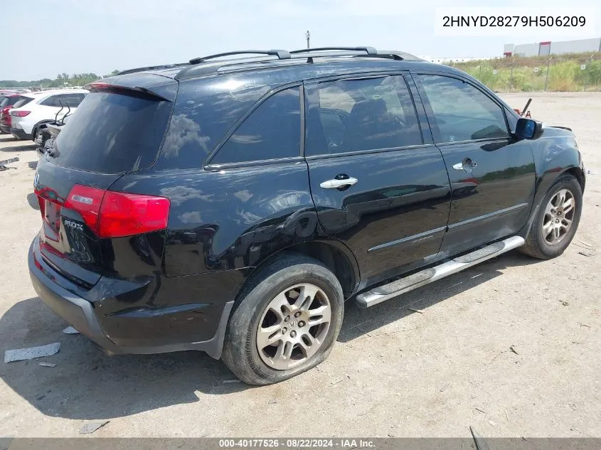 2HNYD28279H506209 2009 Acura Mdx